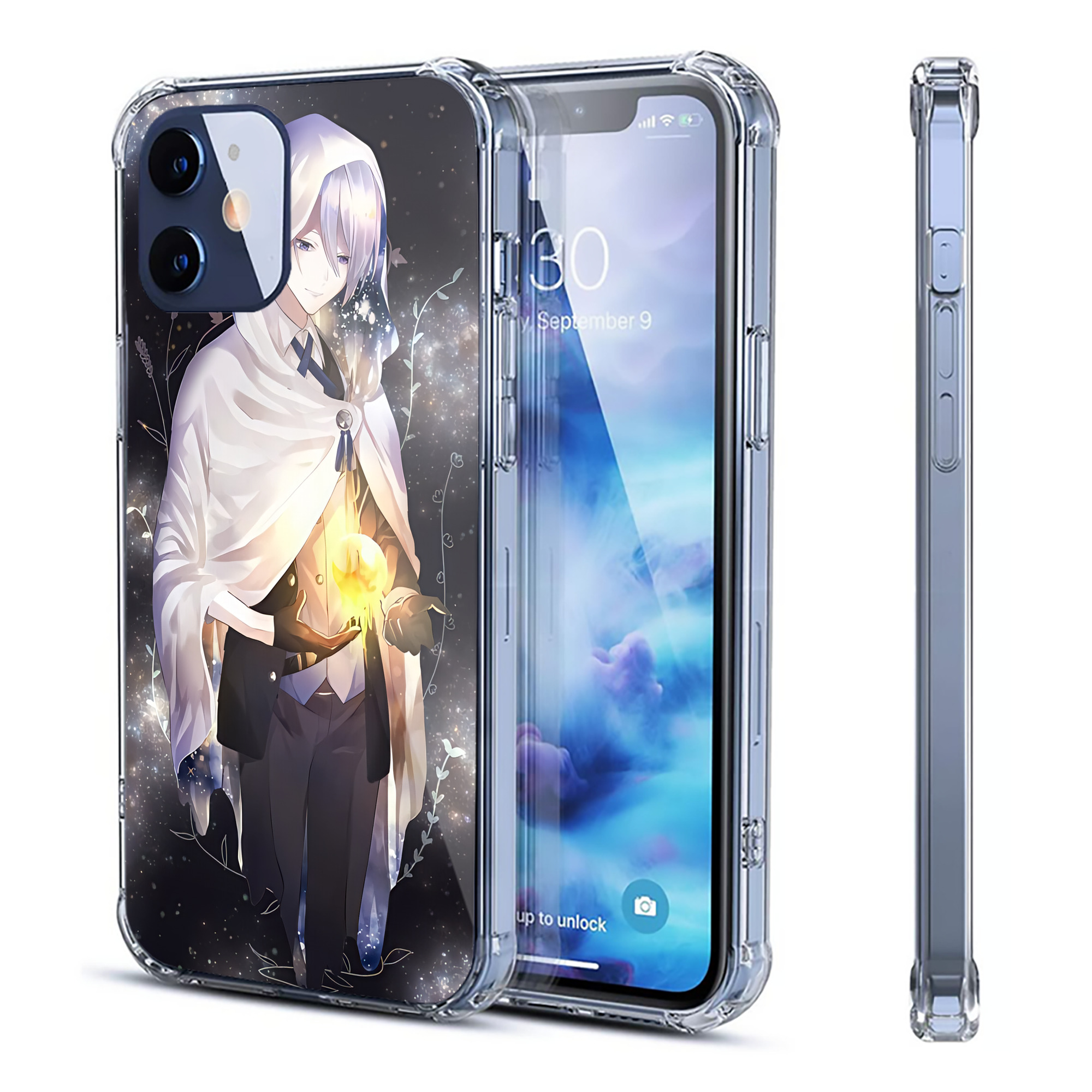 （画像用） 刀剣乱舞 Touken Ranbu 【iPhone 12シリーズ対応】透明スマホケース（クリアソフトケース）
